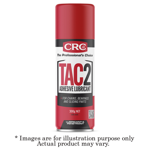 New CRC Tac 2 Adhesive Lubricant Spray 300G 5035