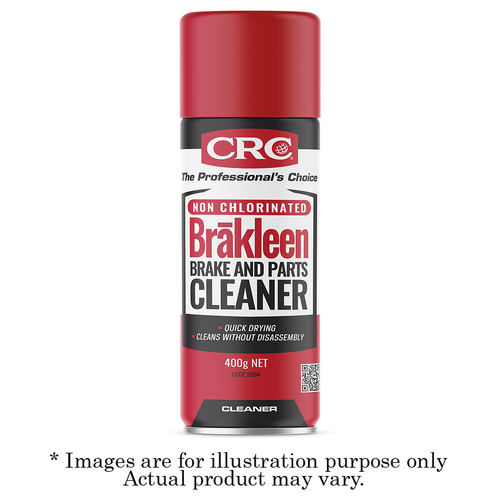 New CRC Brakleen Non-Corrosive Brake Cleaner NC (Non-Chlorinated) 400g 5084