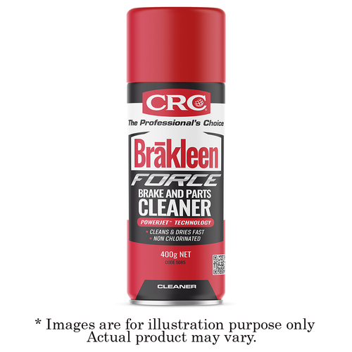 New CRC Brakleen Non-Corrosive Force Brake Cleaner 400g 5085
