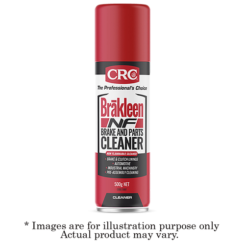 New CRC Brakleen Clean High-Pressure Spray Aerosol 500g 5087