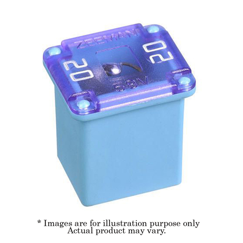 New NARVA Female Mini LJC 20A Fusible Link Blue Single Blister Pack 51020BL