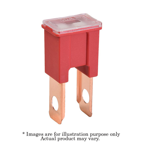 New NARVA Male Fuse Plug 50A Fusible Link - Red 10 Piece 53150