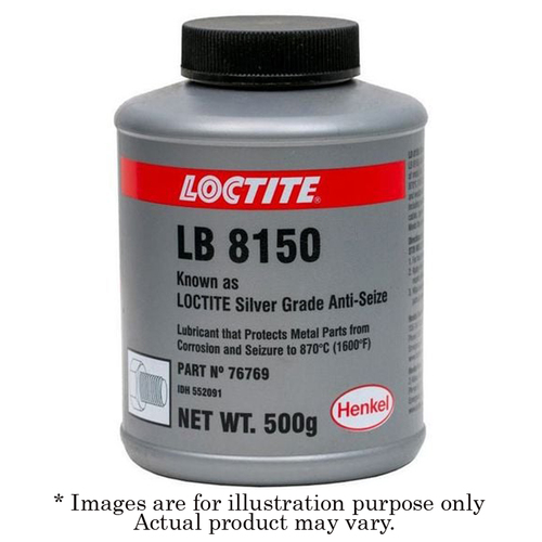 New LOCTITE LB 8150 Silver Grade Anti-Seize 500g 552091