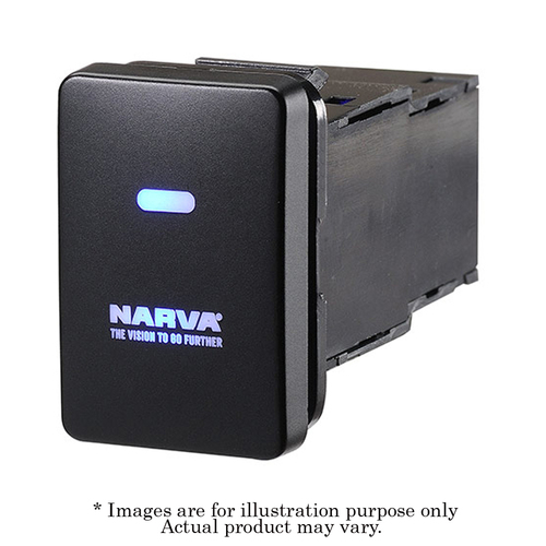 New NARVA OE Style 12V Blue LED Push on/off SPDT Switch Fits Toyota 63300BL