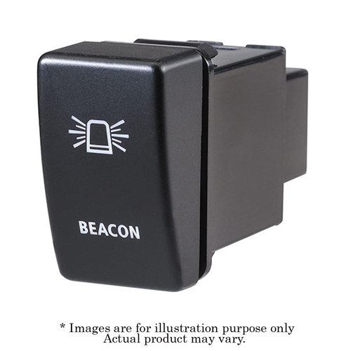 NARVA Style 12V Blue LED Illuminated Beacon Push Switch Fits Holden 63334BL