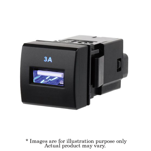 NARVA OE Style Blue Illumination USB Button Switch Actuator Fits Toyota 63411BL