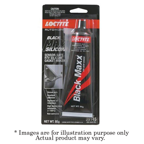 New LOCTITE SI 598 Oil Resistant Silicone Black Maxx 95g 640172