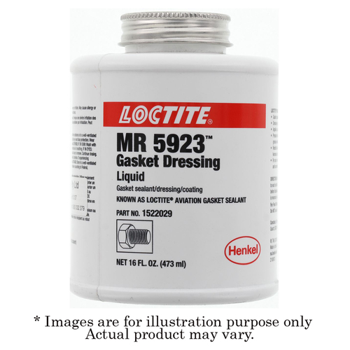 New LOCTITE MR 5923 Gasket Sealant #3 Brushtop Bottle 473ml 661977
