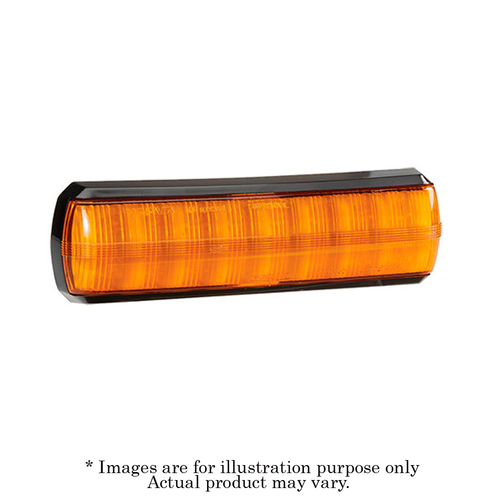 New NARVA LED 10 - 33V Surface 170 X 48mm Rear Indicator Amber Light 93814BL