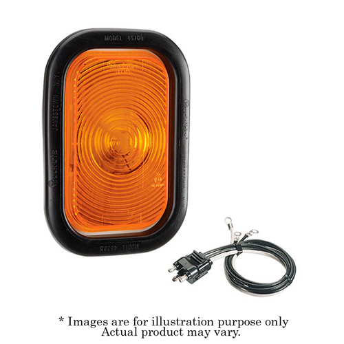 New NARVA 12V Incandescent Modular Mount 160 x 112mm Rear Indicator Lamp 94502