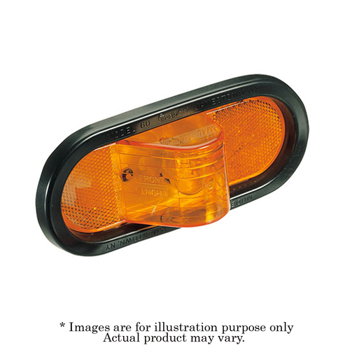 New NARVA 12V Incandescent Modular Mount 193 x 84mm Side Indicator Lamp 96012