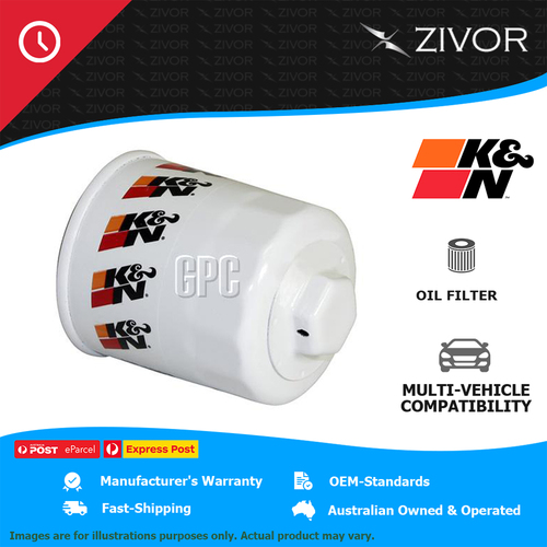 New K&N Oil Filter Spin On For TOYOTA YARIS NCP93R 1.5L 1NZ-FE #HP-1003