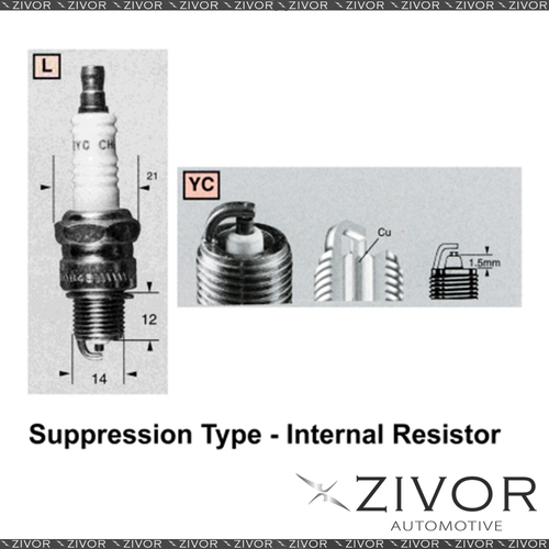 Promising Quality Champion Spark Plug For OPEL -MPN RL82YC *By Zivor*