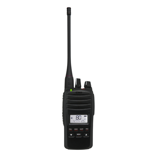 New GME UHF CB Handheld Radio 1 and 5 Watt IP67 TX6600S