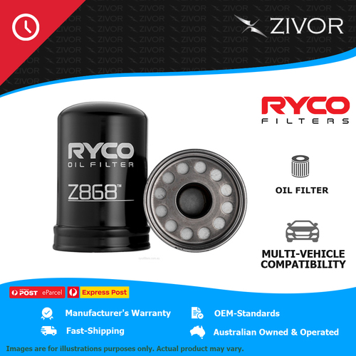 New RYCO Oil Filter Spin On For JOHN DEERE R4023 6.8L 6068H Z868