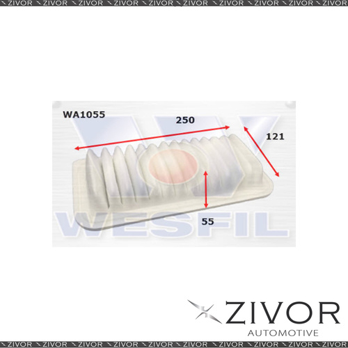 New Wesfil Air Filter For Toyota Echo 1.3L 09/99-10/05 - WA1055