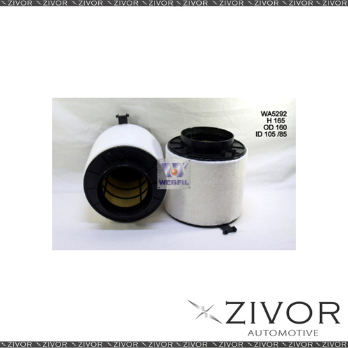New WESFIL Air Filter For Audi A4 2.7L V6 TDi 07/08-06/12 - WA5292