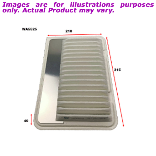 New WESFIL Air Filter For Suzuki Swift 1.4L WA5525