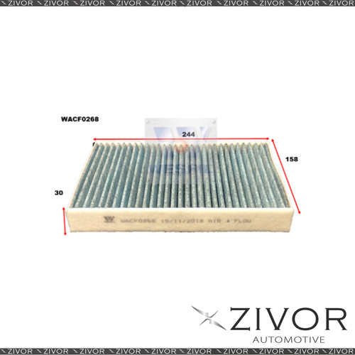 WESFIL CABIN Filter For TESLA Model S 08/14-on -WACF0268* By Zivor*