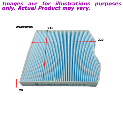 New WESFIL Cabin Filter For Ldv D90 2.0L WACF0289