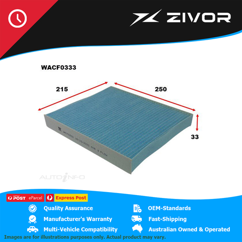 WESFIL Cabin Air Filter For MAHINDRA SCORPIO-N 28, Z8L YG 2018-On #WACF0333