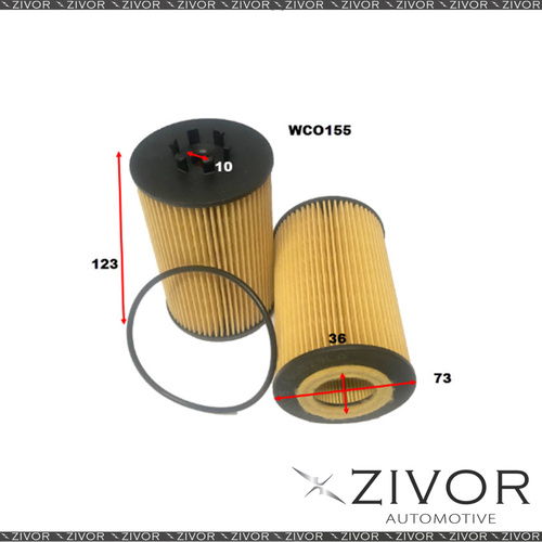 COOPER Oil Filter For Mercedes Benz C63 AMG 6.2L V8 02/08-08/14 - WCO155