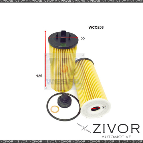 New COOPER Oil Filter For BMW 218D 2.0L 11/14-on - WCO208