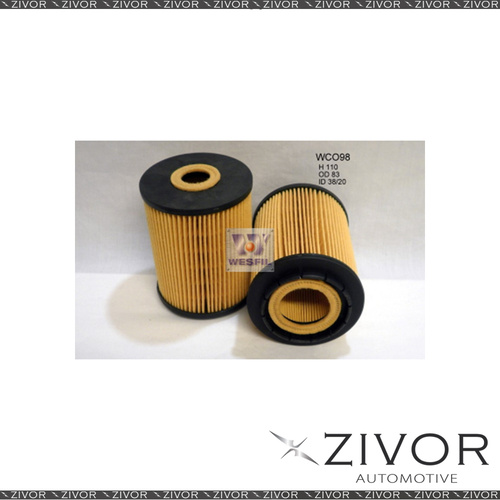 COOPER Oil Filter For Volkswagen Touareg 4.2L V8 09/03-10/06 - WCO98  *By Zivor*