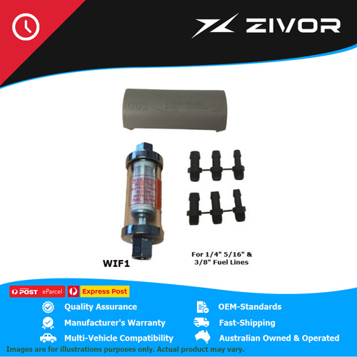 New COOPER Universal In-Line Fuel Filter #WIF1