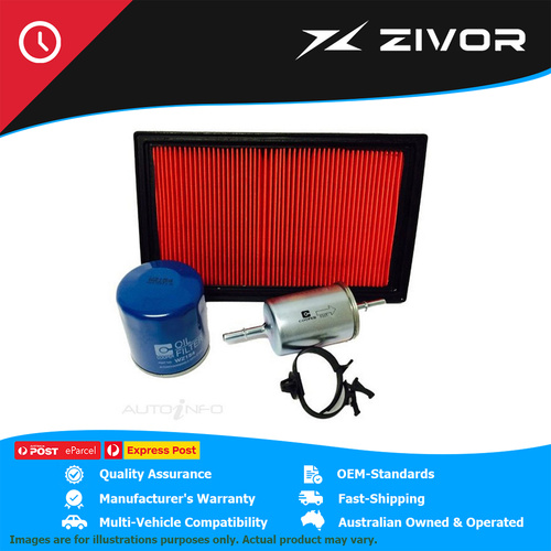 WESFIL Filter Service Kit For HOLDEN COMMODORE POLICE VX 3.8L LN3 (L36) #WK11
