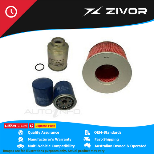 WESFIL Filter Service Kit For TOYOTA LANDCRUISER HZJ105R 4.2L 1HZ #WK2