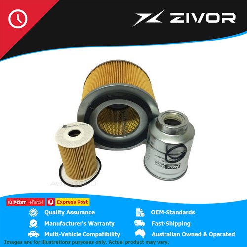 WESFIL Filter Service Kit For NISSAN PATROL DX, ST, ST-L, ST-S, TI GU, Y61 #WK7