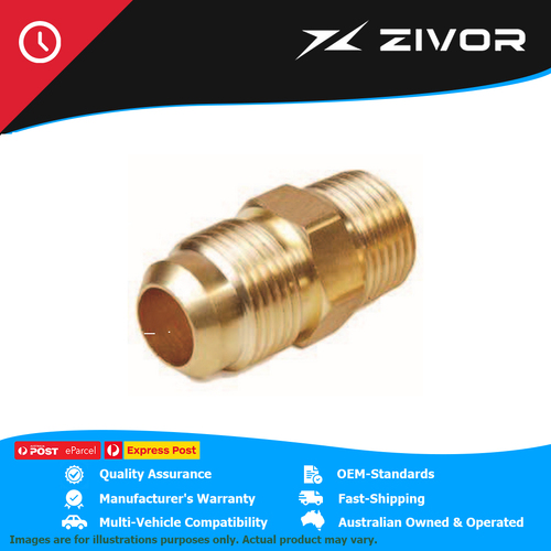 New PROSPEED 1/4 X 1/2 Male Flare Union #000160