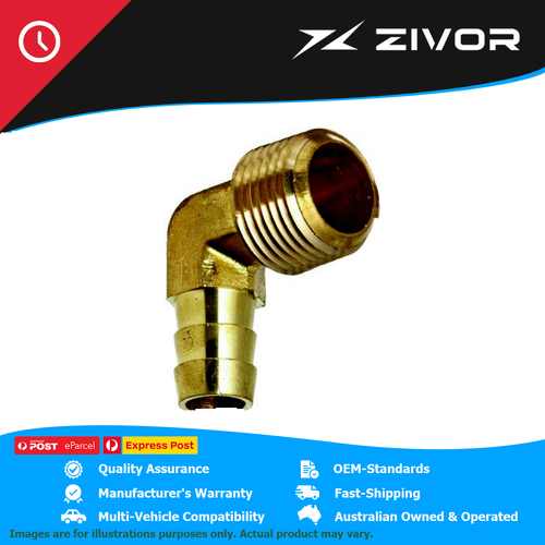 New PROSPEED 3/8 X 1/2 90 Male Hose Connector Elbow #000300
