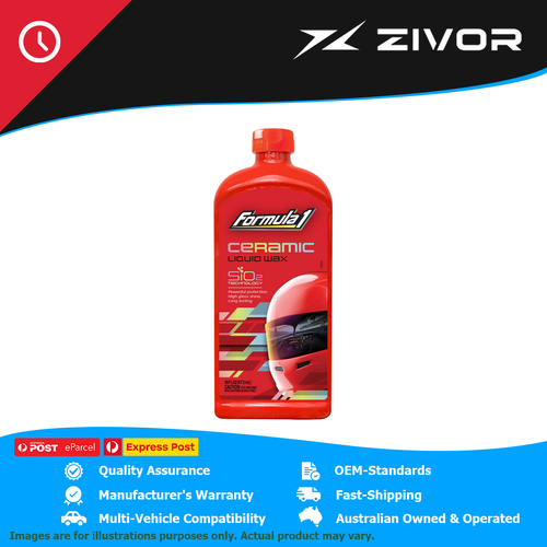 New FORMULA 1 Ceramic Si02 UV Protectant Liquid Wax 473Ml  #617029