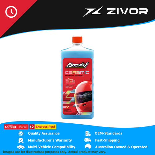 New FORMULA 1 Ceramic UV Protectant Wash & Wax - 946Ml #617700
