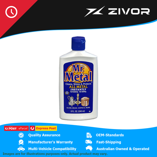 New Mr Metal Polish For All Metal Type 230Gms #707284