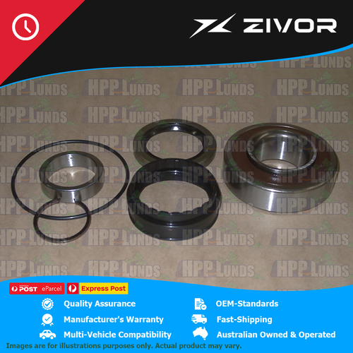 HPP LUNDS Wheel Bearing Kit - Rear For Toyota Hilux 5/98-8/04 #90368-HLXREARNG