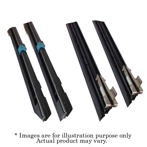 New DRIVEFORCE Wiper Refill 8Mm Twin Rail Metal 28'' - 10 Pack DFWBM8-710-10