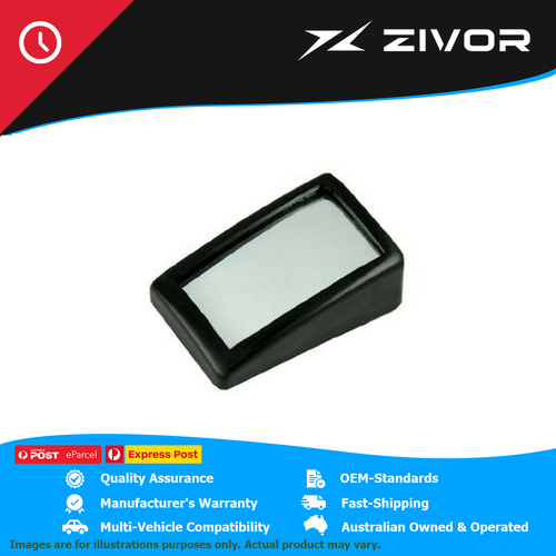 New GEAR-X Wedge Blind Spot Mirror Adhesive Back, Black 57.1 X 38.1Mm #JH3025
