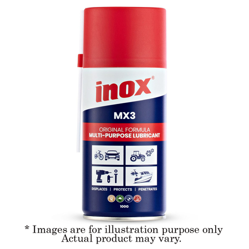 New INOX MX3 Lubricant 100g Spray Protect Heavy Duty Auto Aerosol MX3-100