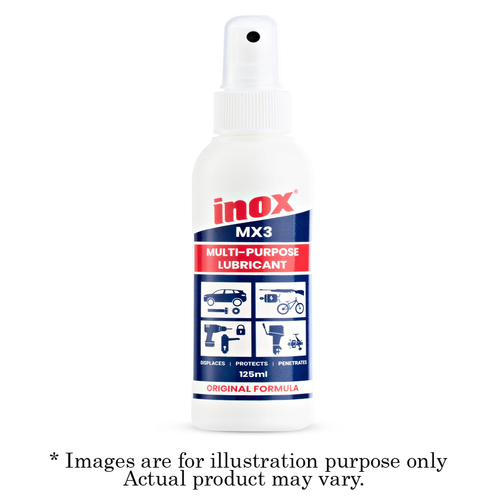 New INOX MX3 Anti-Corrosive Lubricant 125ML Pump Spray Bottle MX3-125