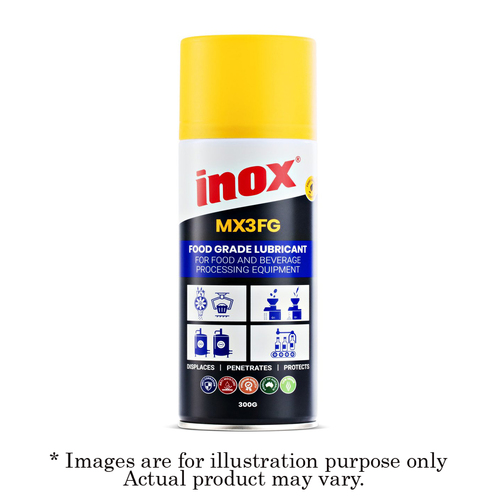 New INOX MX3 FG 300g Food Grade Lubricant Aerosol Spray MX3FG-300