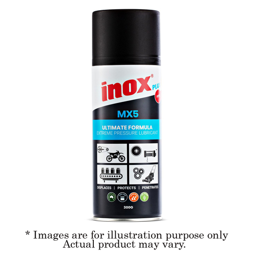 New INOX MX5 Plus Anti Corrosion Protection Lubricant 300g Aerosol Spray MX5-300