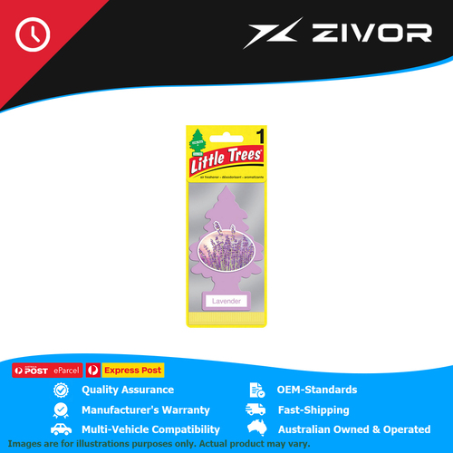 New LITTLE TREES Air Freshener - Lavender U1P-10435