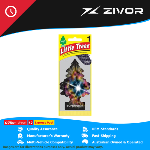 New LITTLE TREES Air Freshener Tree - Supernova U1P-17303