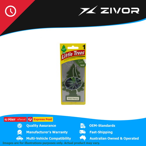 New LITTLE TREES Air Freshener Tree - Wild Hemp U1P-17425