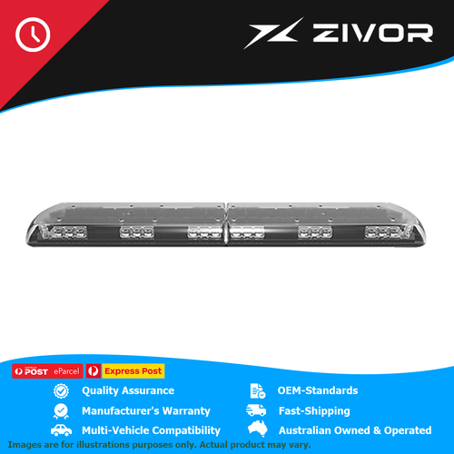 ECCO Sleek, Low Profile LED Lightbar 12-24 Volt #12-80001-E