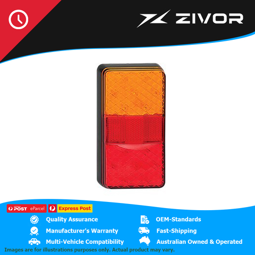 LED AUTOLAMPS Diamond Lens Stop/Tail/Indicator lamp with reflex Reflector 150ARM