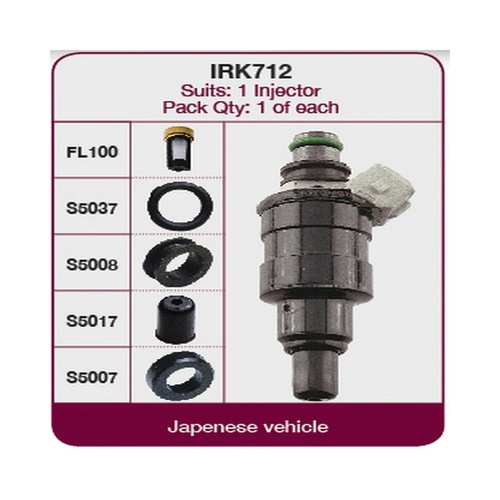 GOSS Injector Repair Kit For TOYOTA 4 RUNNER 4Y SUV 11/1985-12/1988 #IRK712